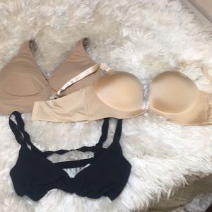 34B Bra Bundle- PLUNGE BRA